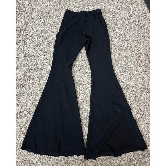 Sleeper Lurex Lounge Pants in Black - Small - Picture 2 of 4